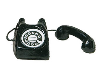 Telefon schwarz 15mm